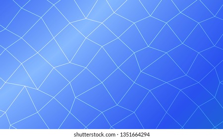 Template background with curved line. polygonal mesh style. Modern pattern for a brand book. Vector illustration. Creative gradient color