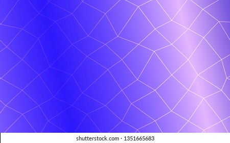 Template background with curved line. polygonal mesh style. Modern pattern for a brand book. Vector illustration. Creative gradient color