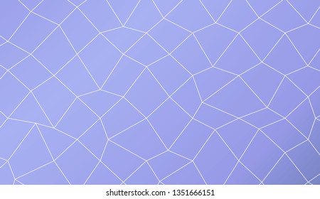 Template background with curved line. polygonal mesh style. For your home interior wallpaper, fashion print. Vector illustration. Creative gradient color