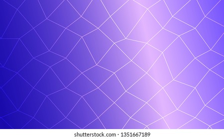 Template background with curved line. polygonal mesh style. Modern pattern for a brand book. Vector illustration. Creative gradient color