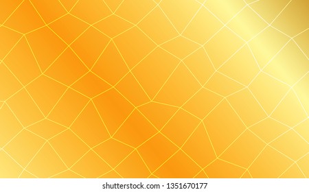 Template background with curved line. polygonal mesh style. For your home interior wallpaper, fashion print. Vector illustration. Creative gradient color