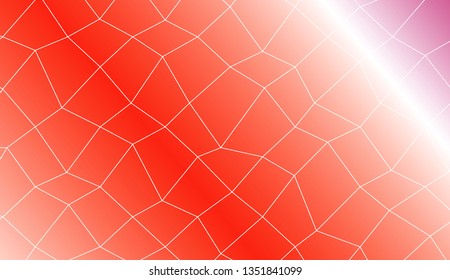 Template background with curved line. polygonal mesh style. Modern pattern for a brand book. Vector illustration. Creative gradient color