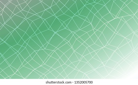 Template background with curved line. polygonal mesh style. Modern pattern for a brand book. Vector illustration. Creative gradient color