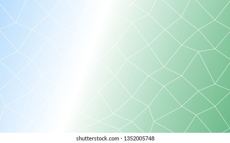 Template background with curved line. polygonal mesh style. Modern pattern for a brand book. Vector illustration. Creative gradient color