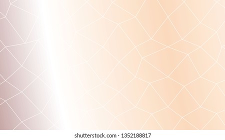 Template background with curved line. polygonal mesh style. Modern pattern for a brand book. Vector illustration. Creative gradient color