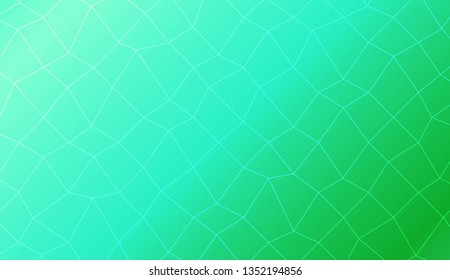 Template background with curved line. polygonal mesh style. Modern pattern for a brand book. Vector illustration. Creative gradient color