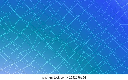 Template background with curved line. polygonal mesh style. Modern pattern for a brand book. Vector illustration. Creative gradient color