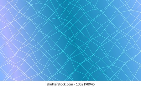 Template background with curved line. polygonal mesh style. Modern pattern for a brand book. Vector illustration. Creative gradient color