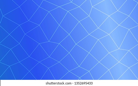 Template background with curved line. polygonal mesh style. Modern pattern for a brand book. Vector illustration. Creative gradient color