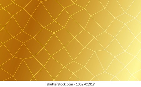 Template background with curved line. polygonal mesh style. For your home interior wallpaper, fashion print. Vector illustration. Creative gradient color