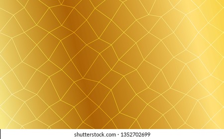 Template background with curved line. polygonal mesh style. For your home interior wallpaper, fashion print. Vector illustration. Creative gradient color