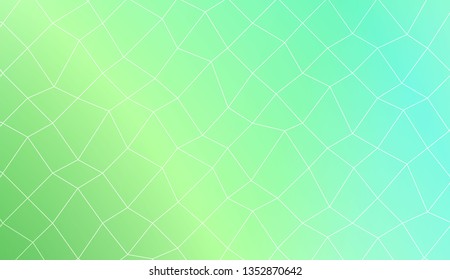 Template background with curved line. polygonal mesh style. For your home interior wallpaper, fashion print. Vector illustration. Creative gradient color