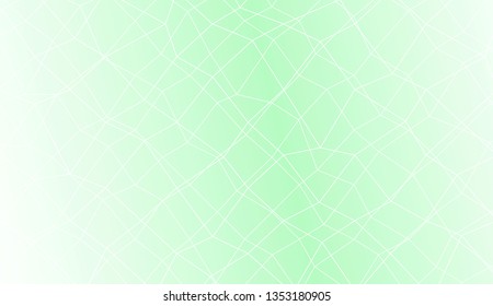 Template background with curved line. polygonal mesh style. For your home interior wallpaper, fashion print. Vector illustration. Creative gradient color