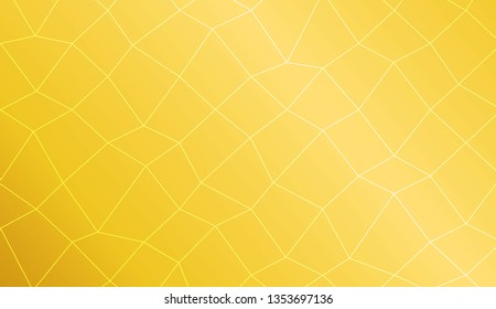 Template background with curved line. polygonal mesh style. For your home interior wallpaper, fashion print. Vector illustration. Creative gradient color