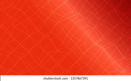 Template background with curved line. polygonal mesh style. For your home interior wallpaper, fashion print. Vector illustration. Creative gradient color