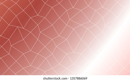 Template background with curved line. polygonal mesh style. For your home interior wallpaper, fashion print. Vector illustration. Creative gradient color