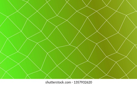 Template background with curved line. polygonal mesh style. For your home interior wallpaper, fashion print. Vector illustration. Creative gradient color