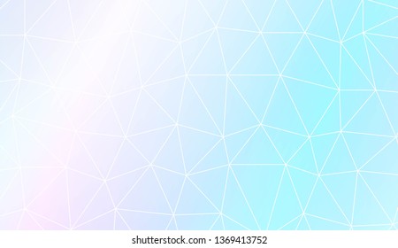 Template background with curved line. Polygonal pattern with triangles style. Decorative design for your idea. Vector illustration. Creative gradient color