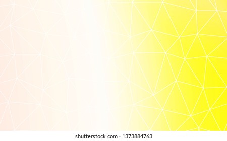 Template background with curved line. Polygonal pattern with triangles style. Decorative design for your idea. Vector illustration. Creative gradient color