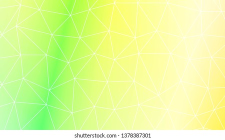 Template background with curved line. Polygonal pattern with triangles style. Decorative design for your idea. Vector illustration. Creative gradient color