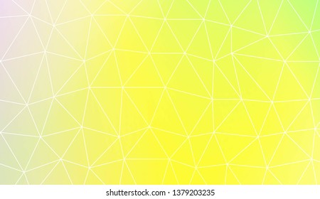 Template background with curved line. Polygonal pattern with triangles style. Decorative design for your idea. Vector illustration. Creative gradient color