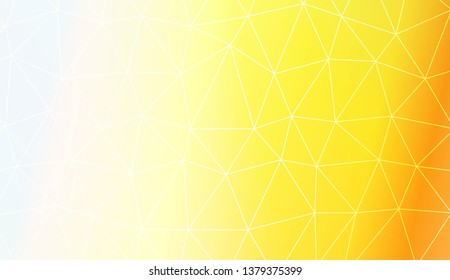 Template background with curved line. Polygonal pattern with triangles style. Decorative design for your idea. Vector illustration. Creative gradient color