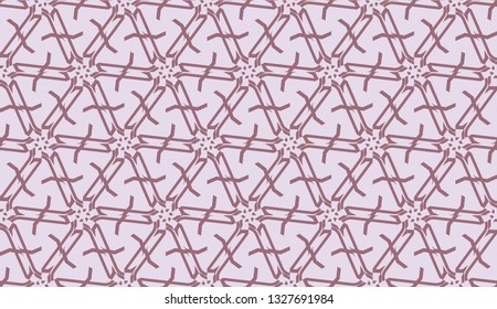 Template background with curved line. Triangles style. Vector illustration. Red, brown color. For flyer, screen, business presentation. Seamless.