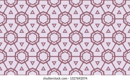 Template background with curved line. Triangles style. Vector illustration. Red, brown color. For flyer, screen, business presentation. Seamless.