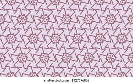 Template background with curved line. Triangles style. Vector illustration. Red, brown color. For flyer, screen, business presentation. Seamless.