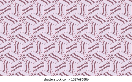 Template background with curved line. Triangles style. Vector illustration. Red, brown color. For flyer, screen, business presentation. Seamless.