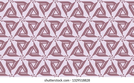 Template background with curved line. Triangles style. Vector illustration. Red, brown color. For flyer, screen, business presentation. Seamless.