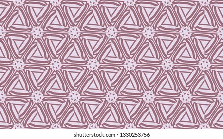 Template background with curved line. Triangles style. Vector illustration. Red, brown color. For flyer, screen, business presentation. Seamless.
