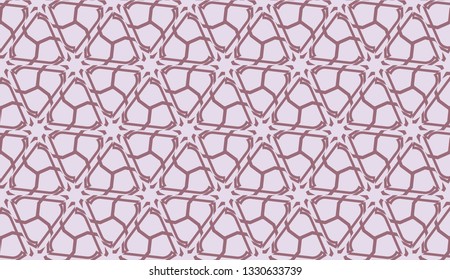 Template background with curved line. Triangles style. Vector illustration. Red, brown color. For flyer, screen, business presentation. Seamless.