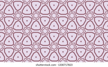 Template background with curved line. Triangles style. Vector illustration. Red, brown color. For flyer, screen, business presentation. Seamless.