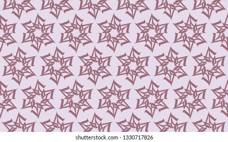 Template background with curved line. Triangles style. Vector illustration. Red, brown color. For flyer, screen, business presentation. Seamless.