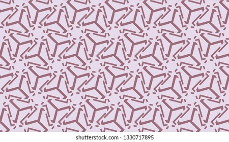 Template background with curved line. Triangles style. Vector illustration. Red, brown color. For flyer, screen, business presentation. Seamless.