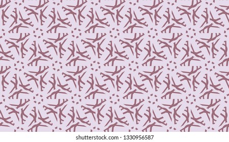 Template background with curved line. Triangles style. Vector illustration. Red, brown color. For flyer, screen, business presentation. Seamless.