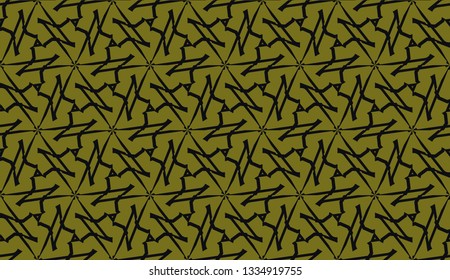 Template background with curved line. Triangles style. Vector illustration. For flyer, screen, business presentation