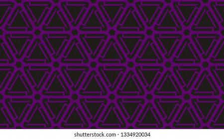 Template background with curved line. Triangles style. Vector illustration. For flyer, screen, business presentation