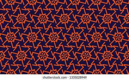 Template background with curved line. Triangles style. Vector illustration. For flyer, screen, business presentation