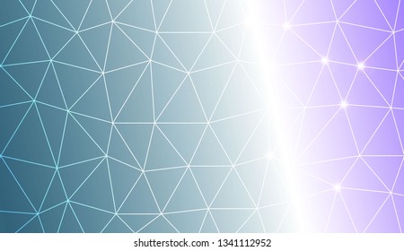 Template background with curved line. Triangles style. Background for your business project. Advert, template screen. Vector illustration. Creative gradient color