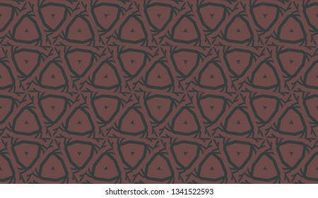 Template background with curved line. Triangles style. Vector illustration. For flyer, screen, business presentation