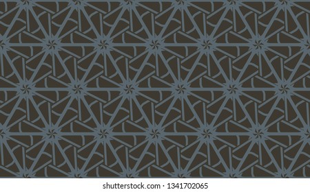 Template background with curved line. Triangles style. Vector illustration. For flyer, screen, business presentation