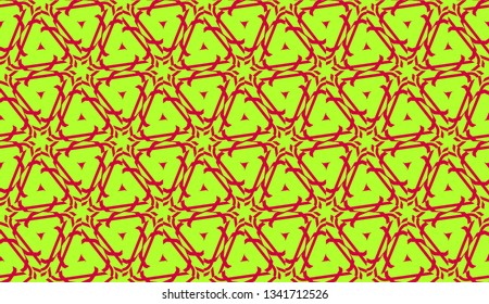 Template background with curved line. Triangles style. Vector illustration. For flyer, screen, business presentation