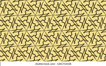 Template background with curved line. Triangles style. Vector illustration. For flyer, screen, business presentation