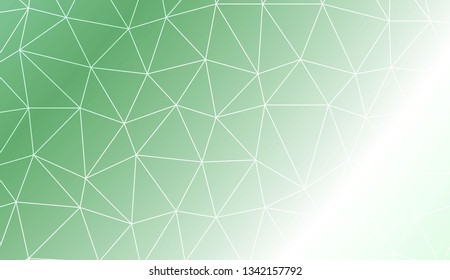 Template background with curved line. Triangles style. For interior wallpaper, smart design, fashion print. Vector illustration. Creative gradient color