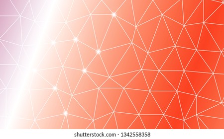 Template background with curved line. Triangles style. Background for your business project. Advert, template screen. Vector illustration. Creative gradient color