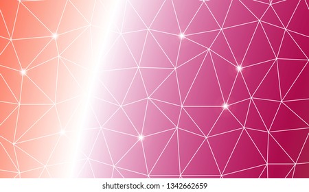 Template background with curved line. Triangles style. Background for your business project. Advert, template screen. Vector illustration. Creative gradient color