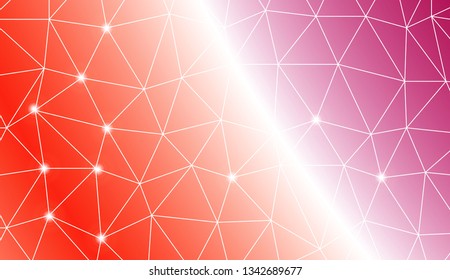 Template background with curved line. Triangles style. Background for your business project. Advert, template screen. Vector illustration. Creative gradient color