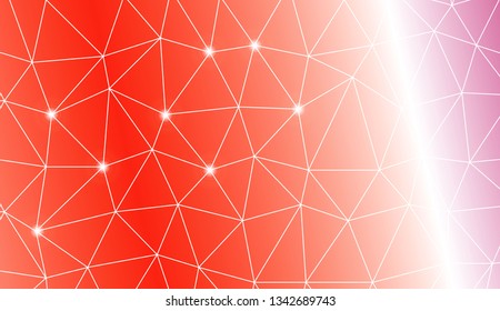 Template background with curved line. Triangles style. Background for your business project. Advert, template screen. Vector illustration. Creative gradient color